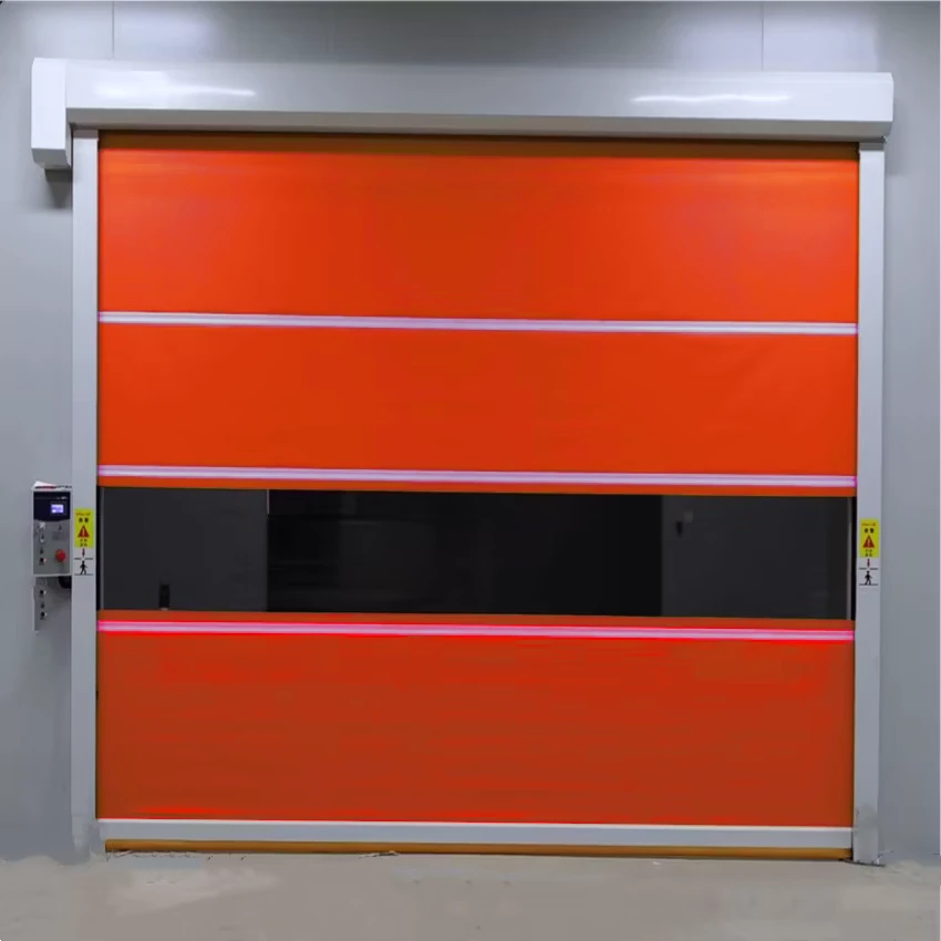 puerta rápida enrollable de lona para nave industrial ciudad* Piera